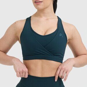 NWT Oner Active Unified Layered Sports Bra in Oil Blue - Size Small